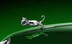 Baby Jaguar hood ornament