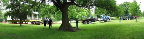 panorama of the house move
