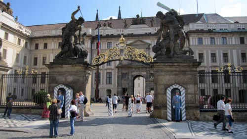 Hrad entrance