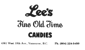 Lee's Candies logo