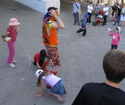 Ban chalk storyteller