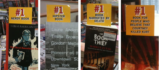 Signs at the Strand