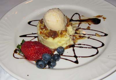 Interesting olive oil dessert