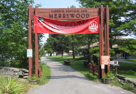 Merrywood camp gates