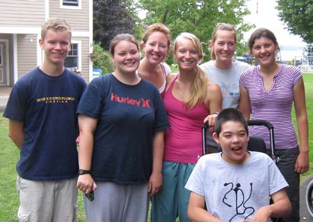 Jon and his camp counsellors