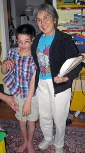 Jon and his Bachan, June 2006