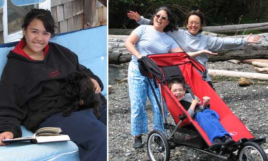 Laura, Tamiko and Jon